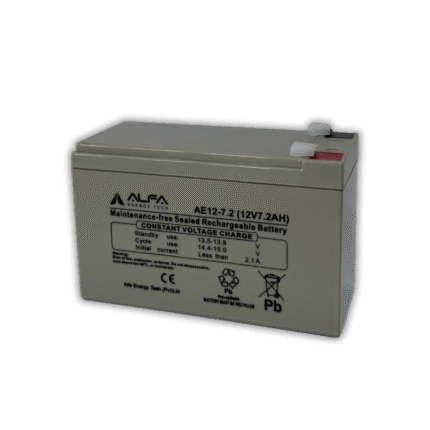 Alfa Energy AE12-7.2 (12V-7.2AH) VRLA Battery